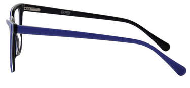 Women Access Eyeglasses : Madden - Blue Black - SpecSMART Eye Clinic (Side View)